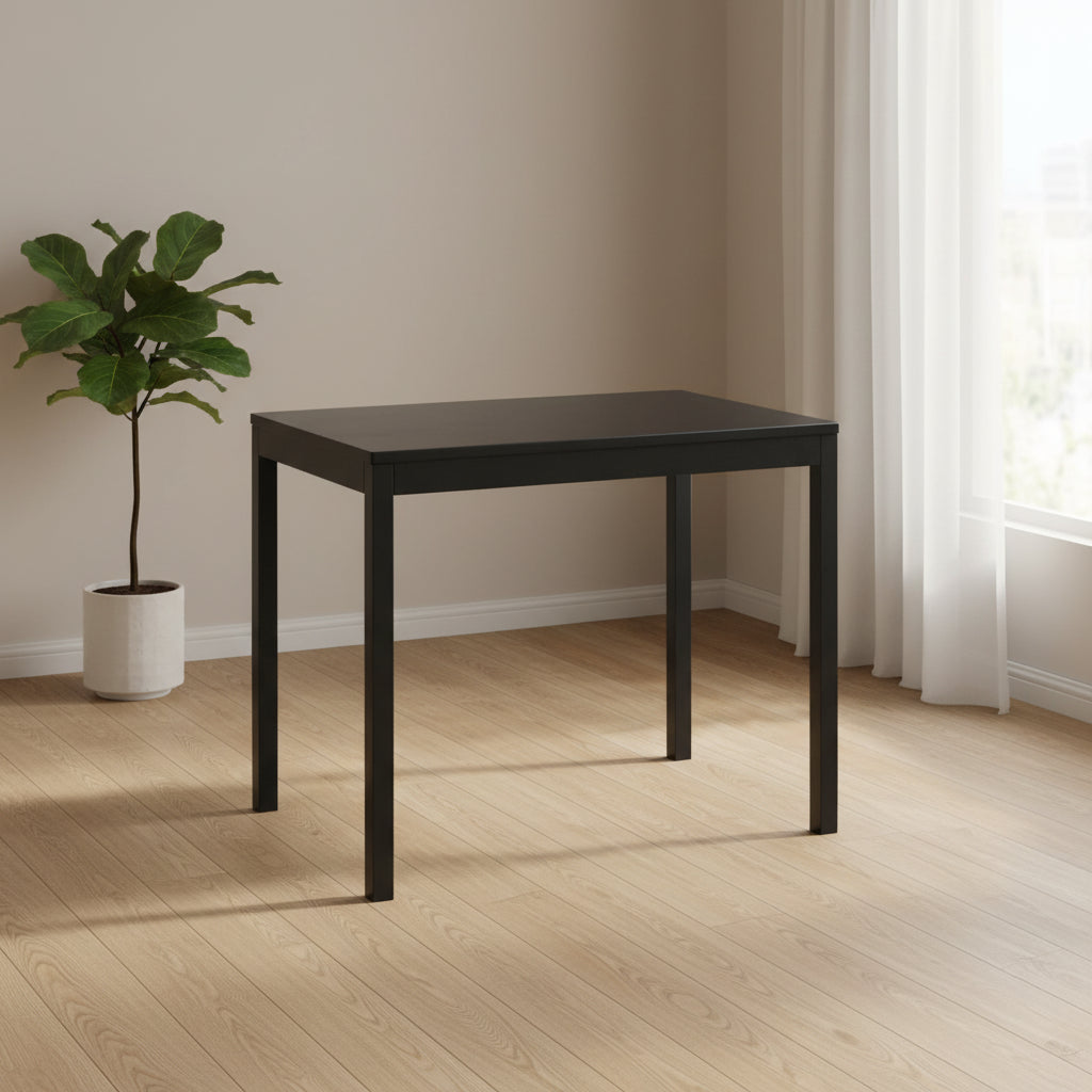 Black Finish Dining Table