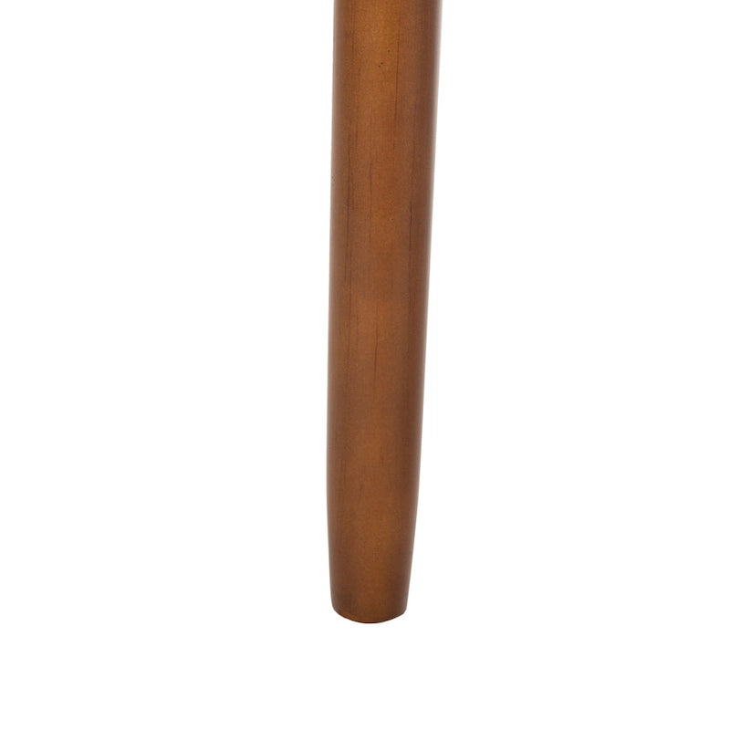 Banc en laine orange du milieu du siècle - 101,6 cm L x 50,8 cm P x 45,7 cm H