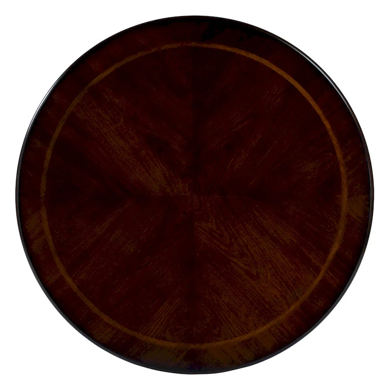 Table de foyer piédestal cannelée 36 po
