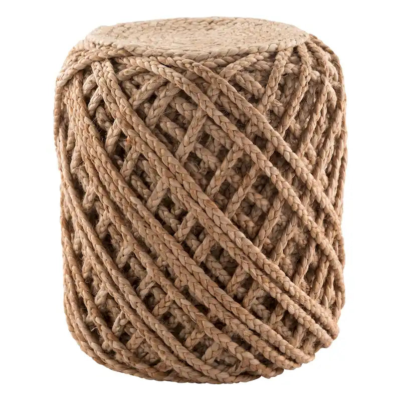 Pouf Cylindre en Jute