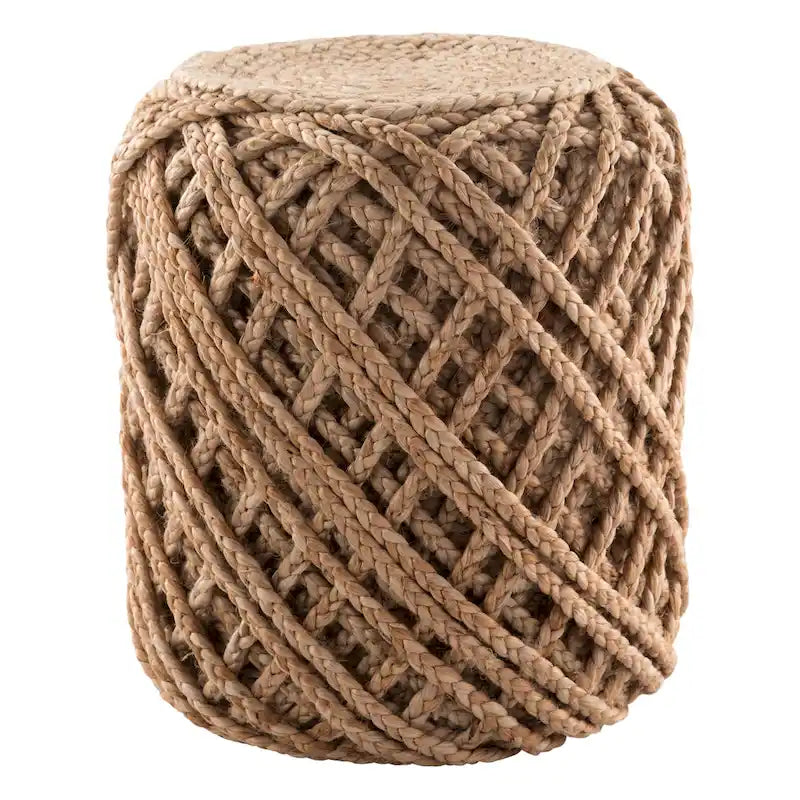 Pouf Cylindre en Jute