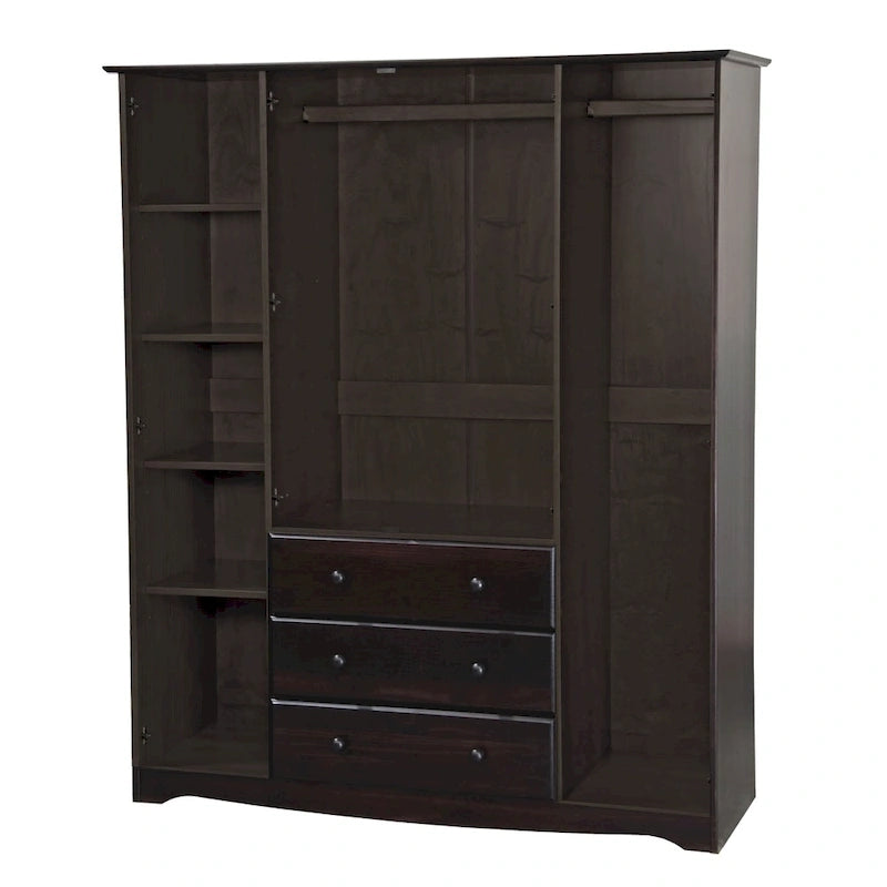 Garde-robe familiale avec commode, Java