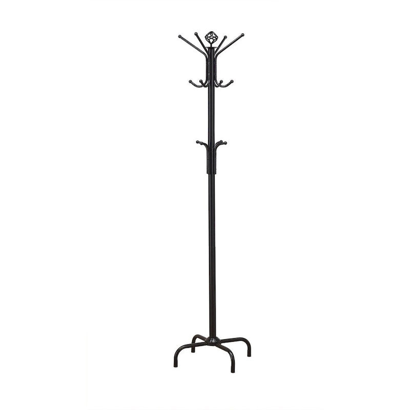 Porte-manteau en métal noir