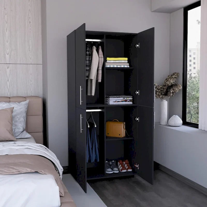 Armoire-penderie autoportante