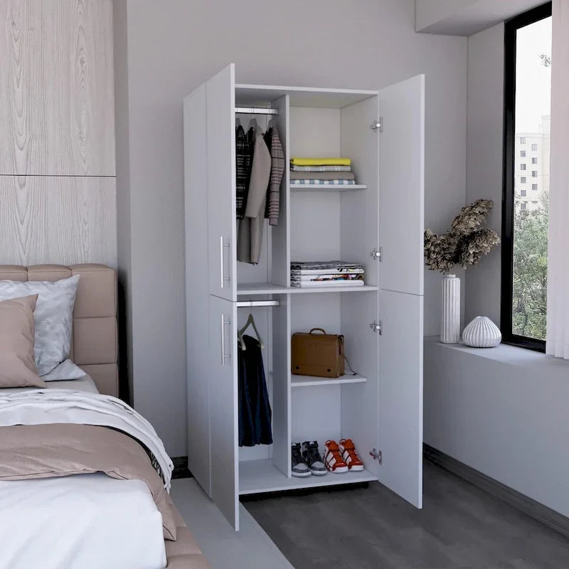 Armoire-penderie autoportante