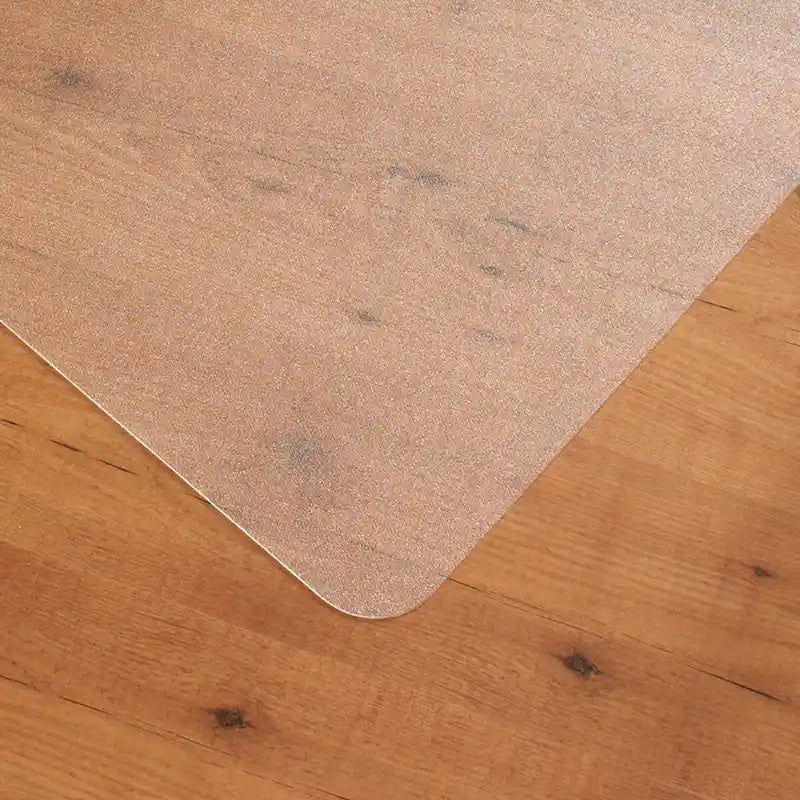Tapis de chaise en polycarbonate d'angle pour plancher dur - 48 x 60