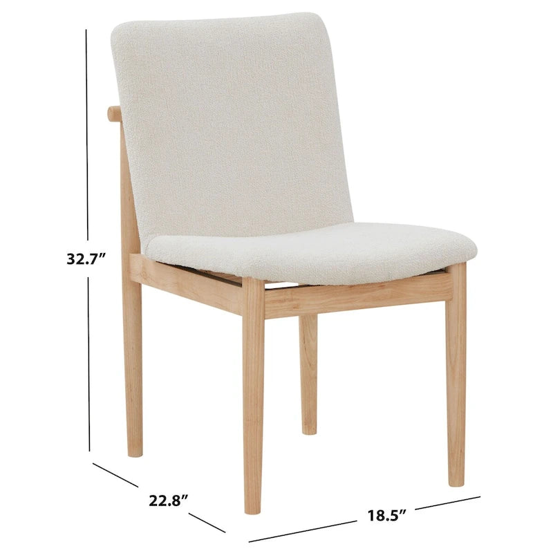 Chaise de salle à manger Boucle 18 po – 19 po L. x 23 po P. x 33 po H.