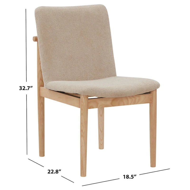 Chaise de salle à manger Boucle 18 po – 19 po L. x 23 po P. x 33 po H.